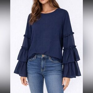 Free Generation Bell Sleeve blouse